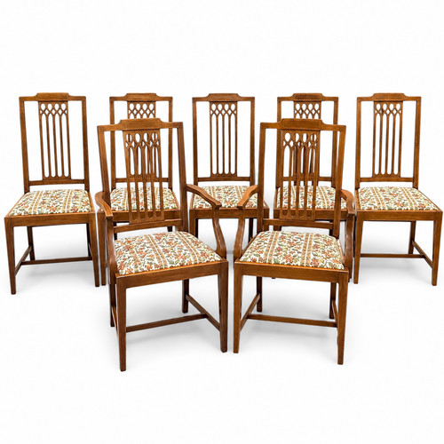 Set edwardian inlaid - of, 8