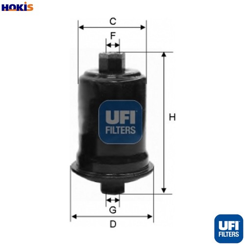 Fuel filter 556 for - fuel,