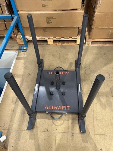 Used fitness gym - used, sled