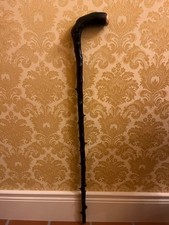 Irish Blackthorn Walking Stick, 89 cm tall.