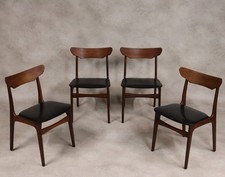Set of 4 Danish Teak Dining