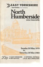 EAST YORKSHIRE BUS TIMETABLE