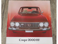 LANCIA FLAVIA 2000HF BROCHURE-NICE CONSIDERING THE AGE-NO DAMAGE-SAY 6/10.