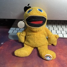 Vintage Rainbow Zippy Small Beanie Plush Toy Teddy Bear 1972 Pearson TV