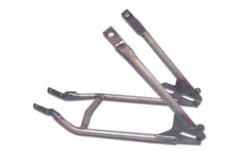 Twin bolt frame - v-twin, hardtail