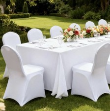 White Chair Covers Set of 20