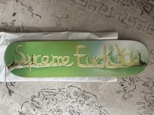 Supreme Skateboard Deck F/*ck You 2018 Fall/Winter Collection
