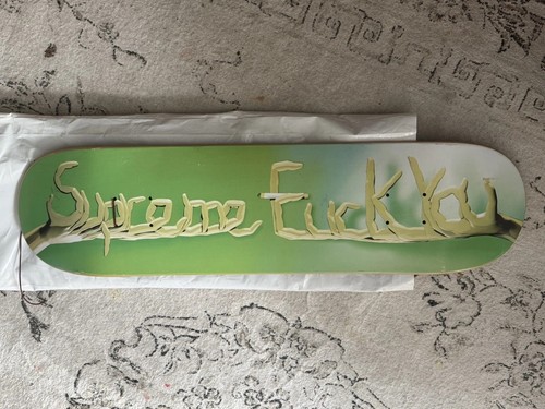 Supreme skateboard deck ck - skateboard,