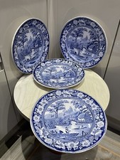 Old Dinner Plates X 4