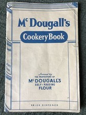Vintage 1940s McDougall's Cookery Book of Baking Recipes 20th Edition O157