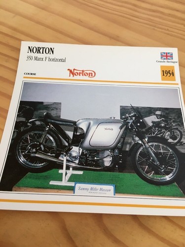 Norton 350 manx horizontal - 350,