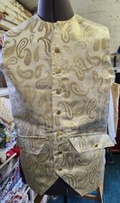 FABULOUS BROCADE REGENCY STYLE WAISTCOATS - FULLY LINED, IDEAL FOR PANTO,PRINCE