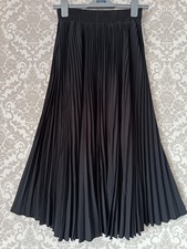 Ladies Black  flared pleated