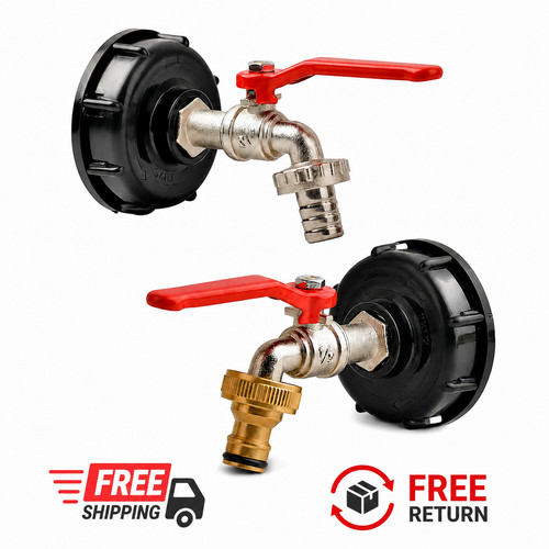 Ibc tank adapter connector - ibc,
