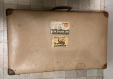 Large vintage retro cream - large,