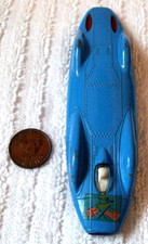 CORGI "VINTAGE" DIECAST MODEL (BLUEBIRD RECORD CAR) CAT 153/VERY CLEAN/USED