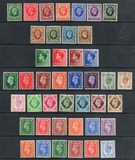 GB 1934-52 Mint Photogravure