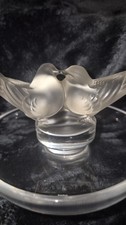 Lalique crystal kissing - crystal,