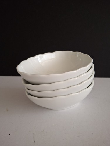 Set white glazed ceramic - set,