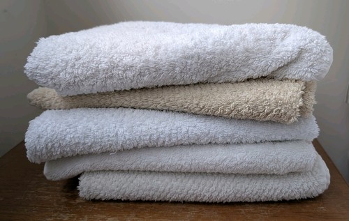Hand towel bundle - white, beige