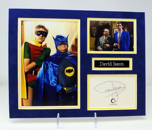 David jason signed mounted - jason,