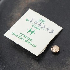 NOS Hamilton Watch Crown Part