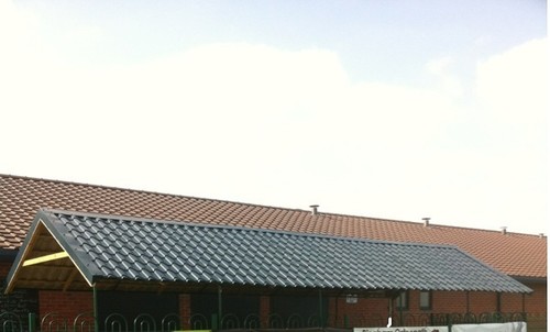 Tile effect roofing - effect,