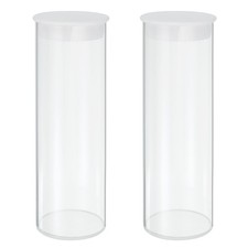 2 Set Clear Plastic Storage