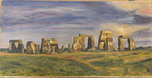 Vintage original oil - vintage,