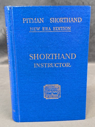 Pitman shorthand instructor - shorthand,