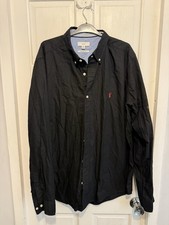 Next Regular Fit Black Shirt Size XXL