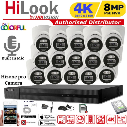 Hikvision colorvu audio - 4k,