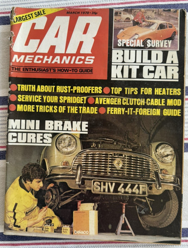 Car mechanics march 1978 - car,