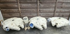 1979 Millennium Falcon X3 & At-at Walker All Spares Or Repairs - Loft Find