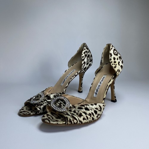 Manolo blahnik sedarby leopard - manolo,