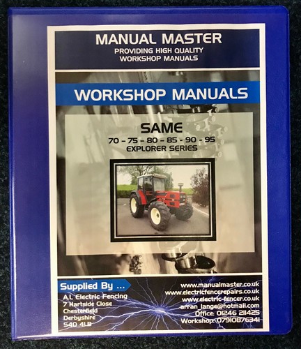 Same explorer tractor workshop - same,