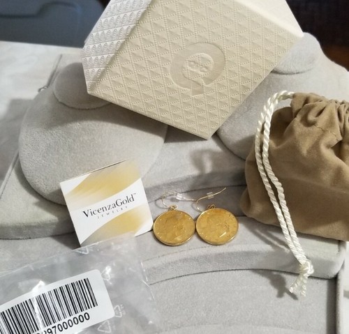Vicenza qvc 14k yellow - qvc, gold