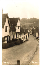 Postcard Kersey Village Suffolk RPPC