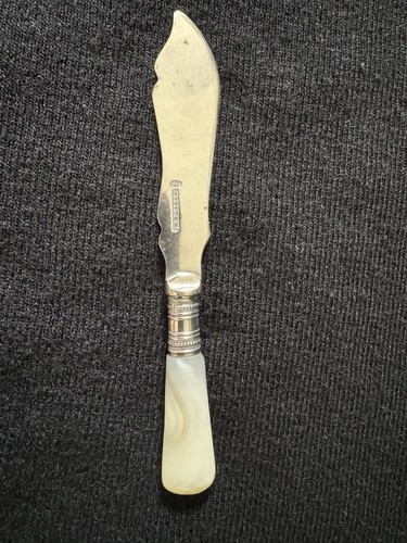 Antique silver plated butter - silver-plated,