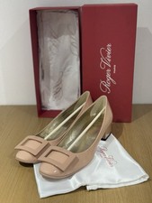 Roger Vivier Patent Nude Beige
