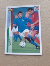 ROBERTO BAGGIO ITALY - UPPER DECK WORLD CUP '94 CARD                            