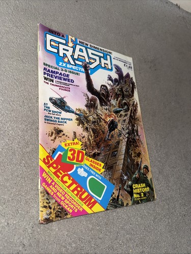 Crash magazine 46 - magazine,