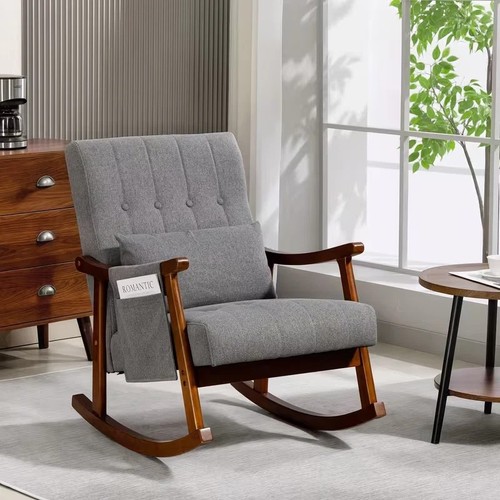Grey rocking chair - grey,