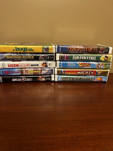 Disney movies vhs - movies,