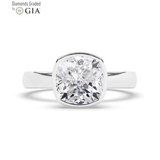 Cushion Diamond Engagement