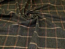 Minerva 100% Pure Wool Coating Fabric Dark Olive - per metre