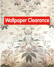 Laura Ashley Juliette Dark Blush Wallpaper - Same Batch No's - SALE 60% Off RSP