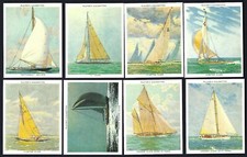 VICTORIA (REPRINTS) - RACING YACHTS (PLAYER) - FULL SET OF 25 CARDS