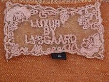 Lysgaard Gliter Peach Stretch Top  S