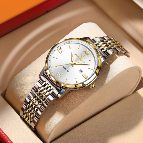 Womens quartz watch date - womens,